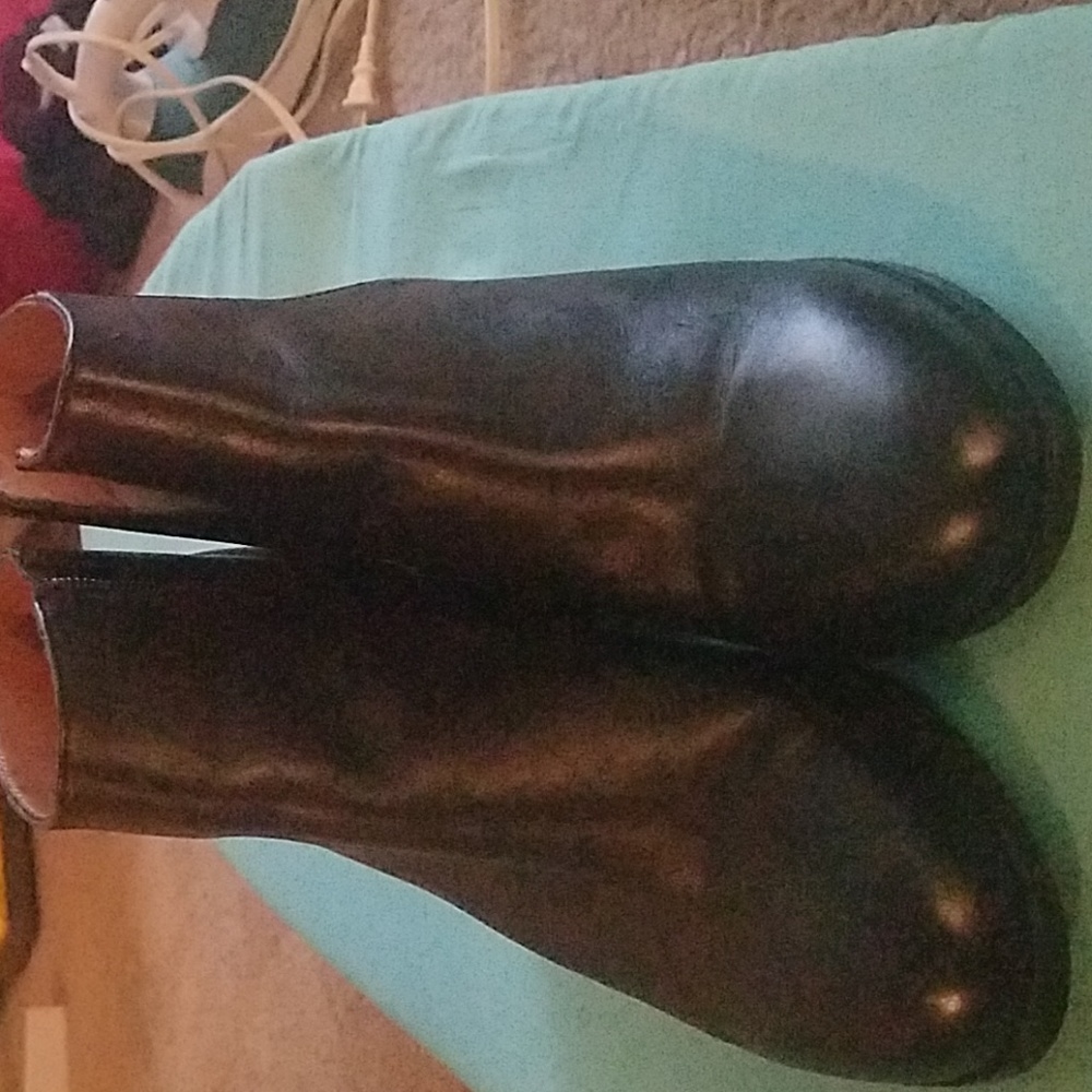 Black booties